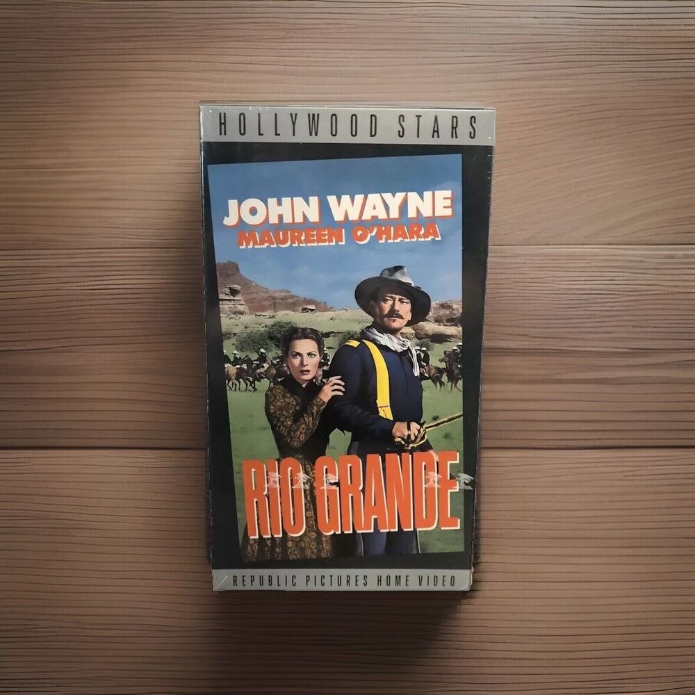Rio Grande VHS 1950 John Wayne Maureen O'Hara Classic Western Republic Pictures